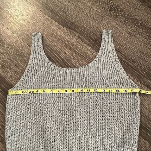 Vince Crossover Ribbed Cotton Tank - Picture 2 of 5